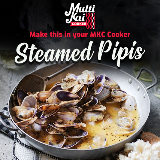 Steamed Pipis