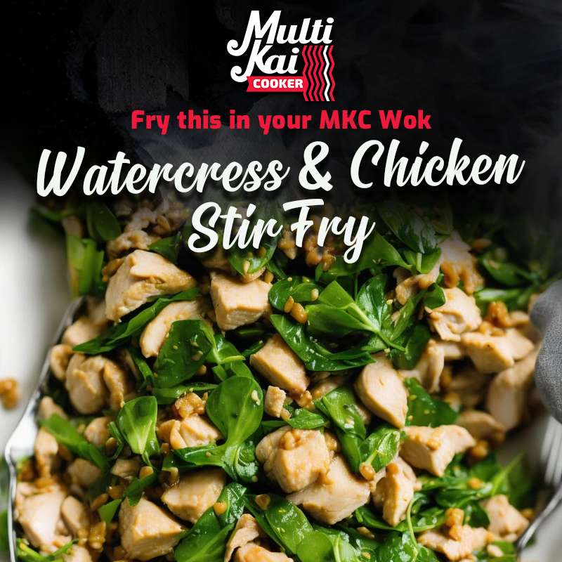 Watercress & Chicken Stir Fry