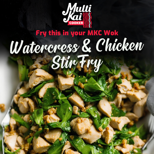 Watercress & Chicken Stir Fry