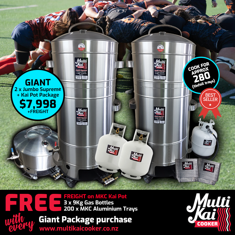 GIANT 2 x 8 Basket Jumbo Supreme + MKC Kai Pot Package (up to 1 week)