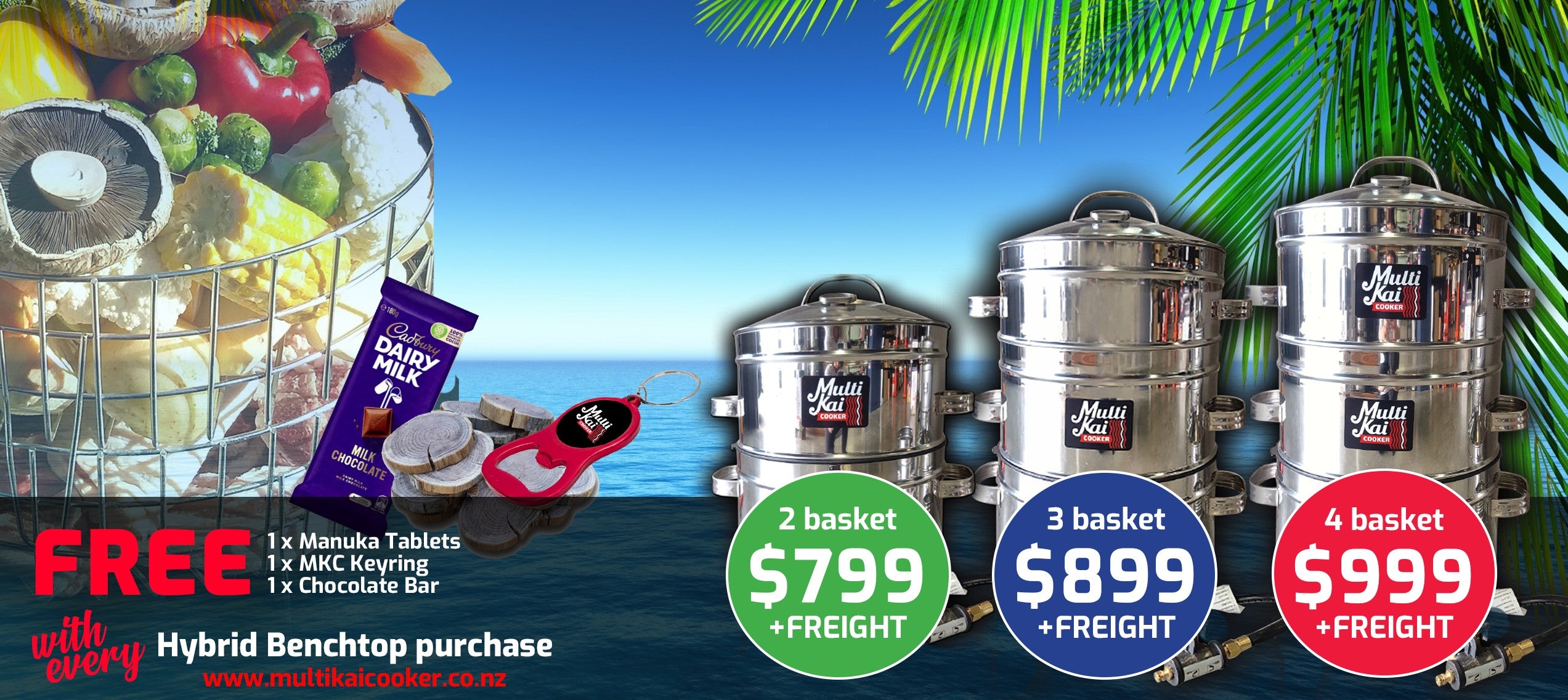 MultiKai multi function hangi cookers New Zealand & Australia