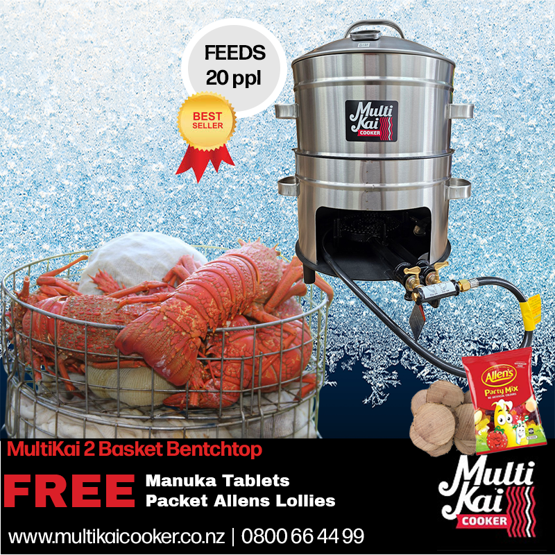 MultiKai 2 Basket Family Benchtop Special (Please allow 4-5 days for production and dispatch)