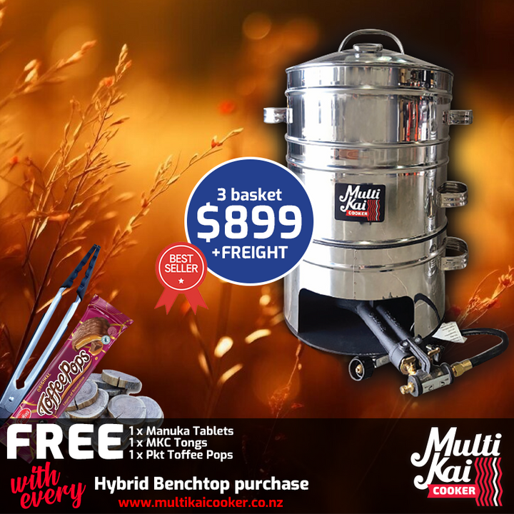 3 Basket MultiKai Cookers