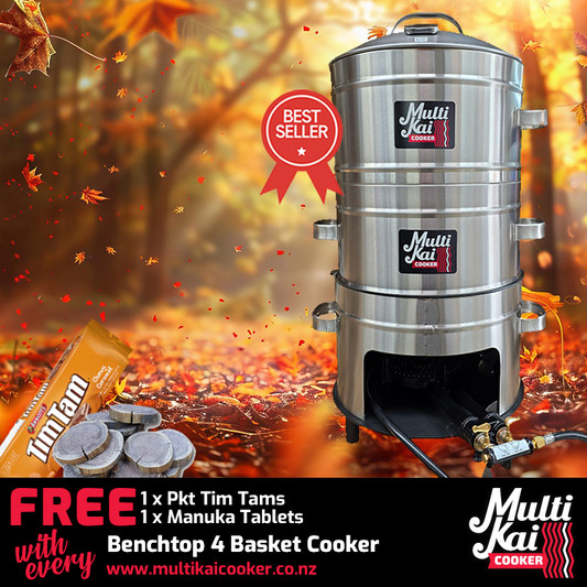 MultiKai 4 Basket Family Benchtop Special (dispatch up to 2 working days once payment has been made)