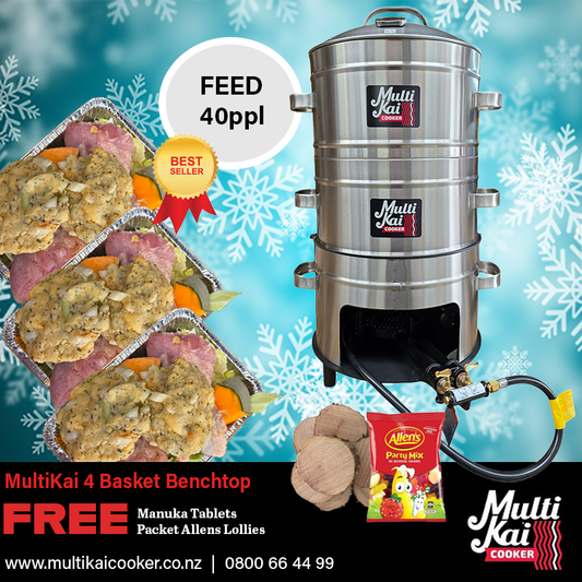 MultiKai 4 Basket Family Benchtop Special (Please allow 4-5 days for  dispatch)