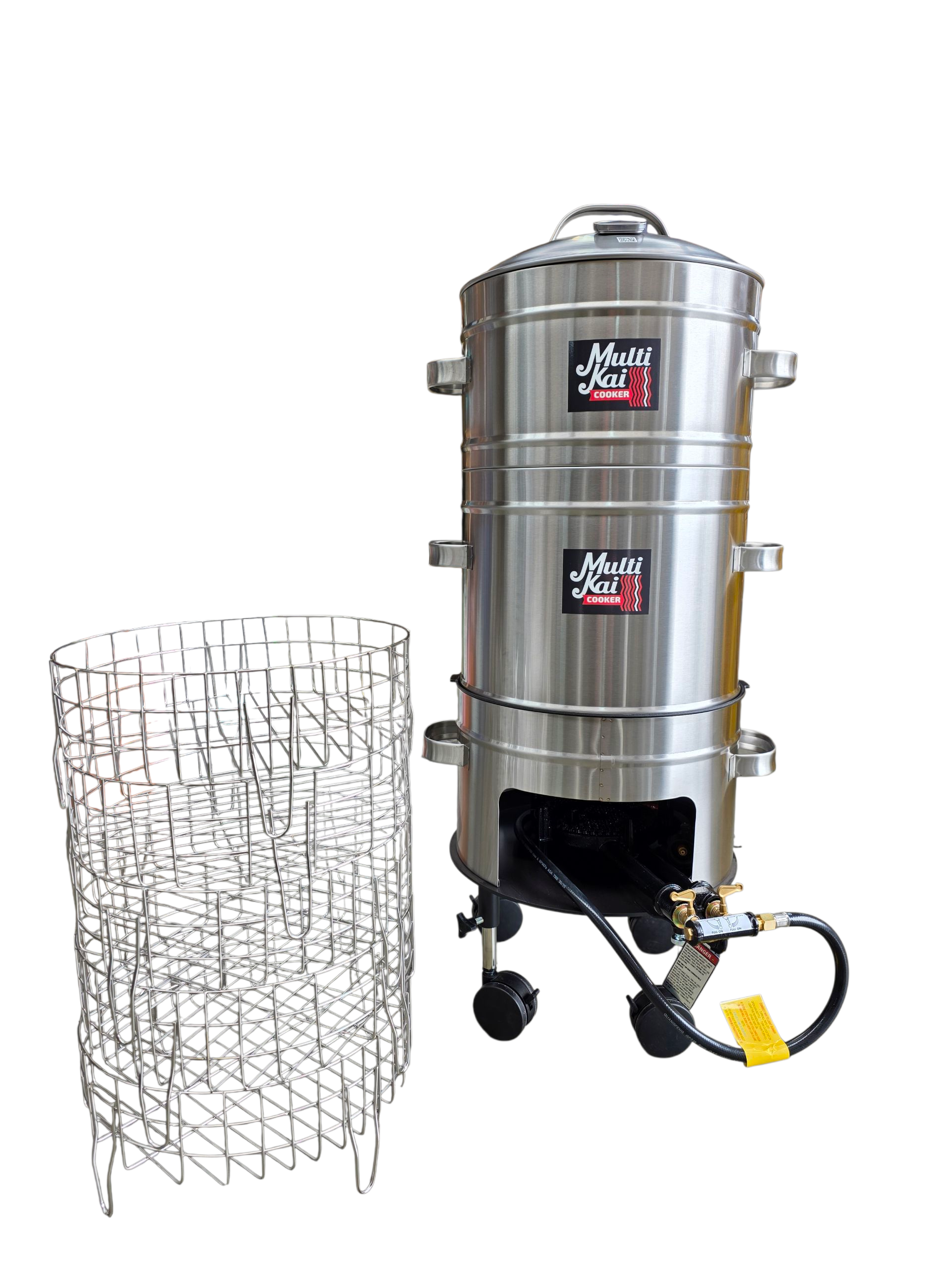 5 Basket Cooker with Wheels (dispatch up to 3 working days once payment has been made)