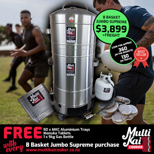 8 Basket Jumbo Supreme Package with Free Extras (available now)