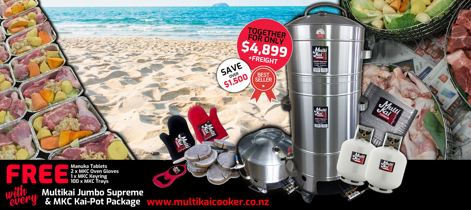 MultiKai multi function hangi cookers New Zealand & Australia MultiKai Cookers
