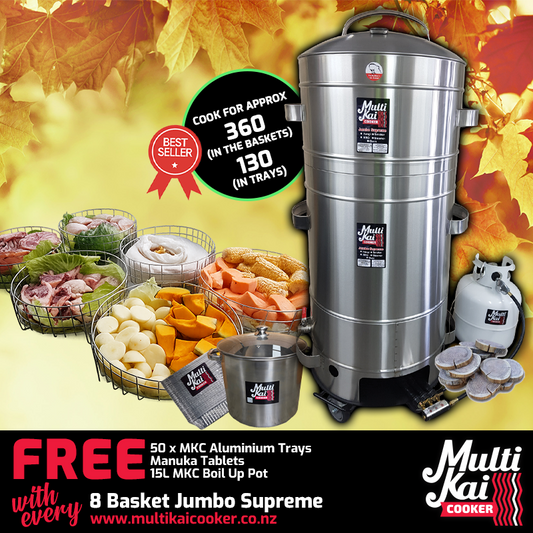 8 Basket Jumbo Supreme Package with Free Extras (available now)