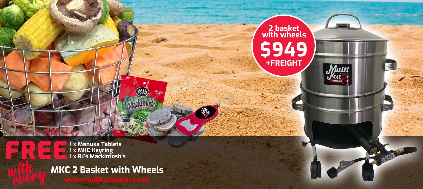 MultiKai multi function hangi cookers New Zealand & Australia