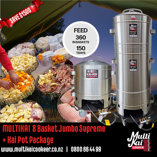8 Basket Jumbo Supreme and Kai-Pot Package (Please allow 1-2 weeks for production and dispatch)