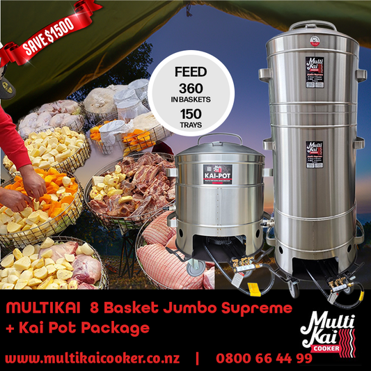 8 Basket Jumbo Supreme and Kai-Pot Package (Please allow 1-2 weeks for production and dispatch)