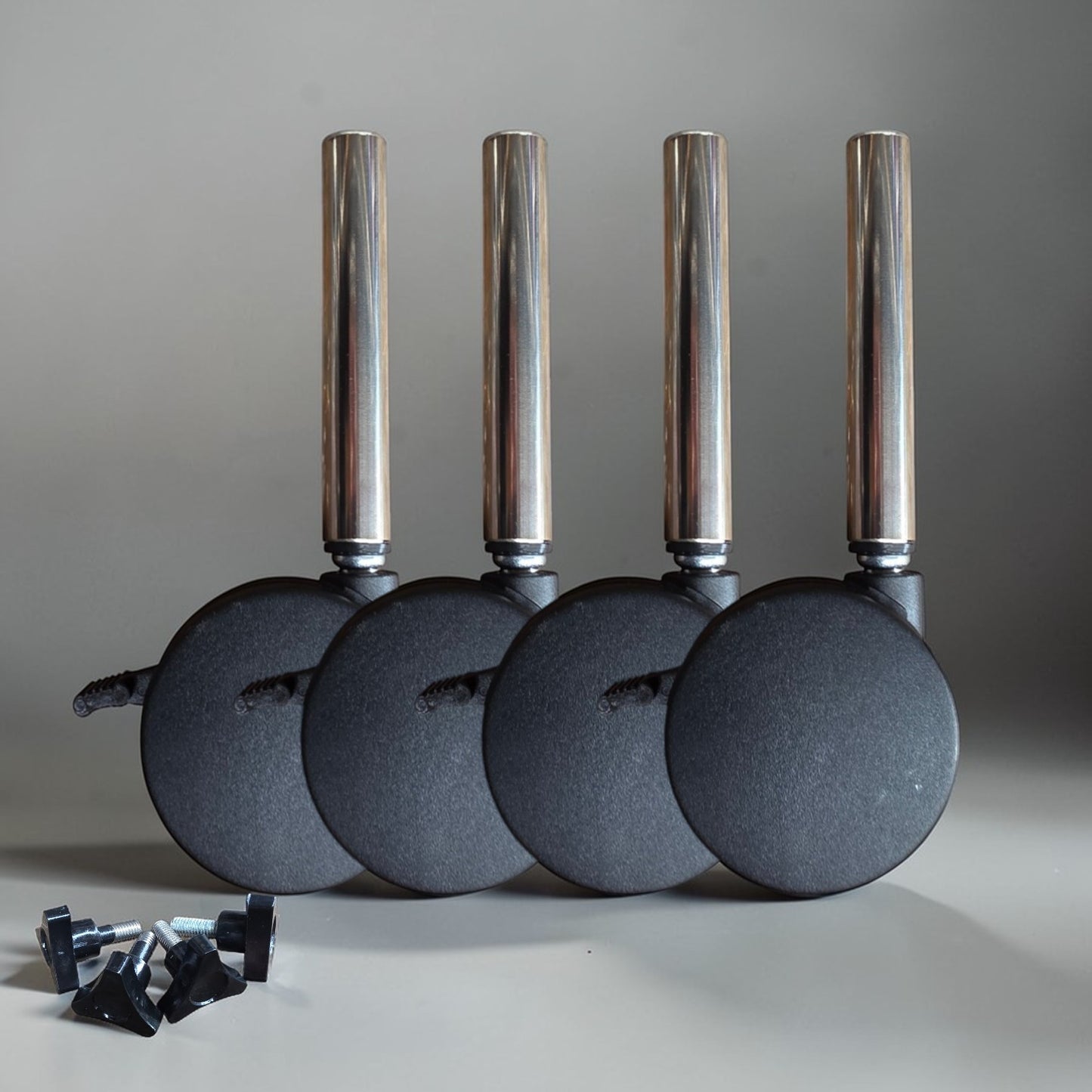 75mm Lockable Castor Wheel + Leg Set (Family Size)